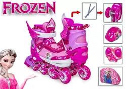 Комплект роликов Frozen Розовый M 34-37