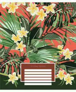А5/36 кл. 1В Floral series, зошит для записів А5/36 кл. 1В Floral series, зошит для записів