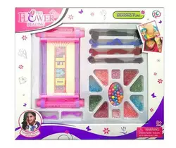 Набір бісеру 568 (60/2) верстат, намистини, нитки, у коробці Набір бісеру 568 (60/2) верстат, намистини, нитки, у коробці