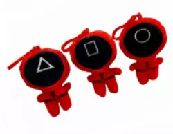 Брелок М'який Гра в Кальмари (11см) Брелок М'який Гра в Кальмари (11см)