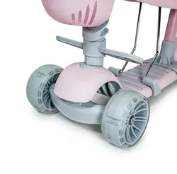 Самокат Scooter Smart 5 в 1 пастельно-розовый с бортиком Самокат Scooter Smart 5 в 1 пастельно-розовый с бортиком