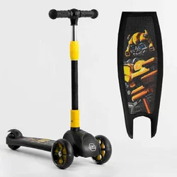Самокат триколісний 15172 Best Scooter (1) СВІТЛО КОЛІС ТА ДИСКІВ, складене кермо, передні колеса PU 120х35мм, задні колеса PU 80х48мм Самокат триколісний 15172 Best Scooter (1) СВІТЛО КОЛІС ТА ДИСКІВ, складене кермо, передні колеса PU 120х35мм, задні колеса PU 80х48мм