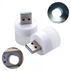Портативна світлодіодна USB лампа-ліхтарик нічник 1W USB LED Light (Білий) Портативна світлодіодна USB лампа-ліхтарик нічник 1W USB LED Light (Білий)