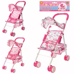 Візок M 0352 U/R мет., прогулянковий, кошик, поворотні колеса, кул., 54 см Візок M 0352 U/R мет., прогулянковий, кошик, поворотні колеса, кул., 54 см