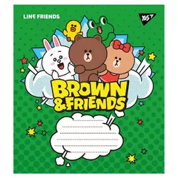 А5/18 кл. YES Line friends, зошит учнів. А5/18 кл. YES Line friends, зошит учнів.