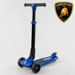 Самокат Lamborghini триколісний LB - 20300 (4) складане алюмінієве кермо, колеса PU зі світлом, в коробці Самокат Lamborghini триколісний LB - 20300 (4) складане алюмінієве кермо, колеса PU зі світлом, в коробці
