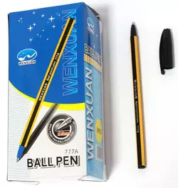 Ручка кулькова, чорна, Арт.777А, Імп