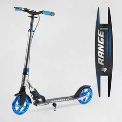 Самокат алюмінієвий ""Skyper"" S-18055 (2) ""Range"", ручне гальмо, колеса PU 180мм, 1 амортизатор передній, анодоване фарбування, в коробці Самокат алюмінієвий ""Skyper"" S-18055 (2) ""Range"", ручне гальмо, колеса PU 180мм, 1 амортизатор передній, анодоване фарбування, в коробці