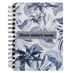 Блокнот TM 4Profi "Black sketch book" four, А5
