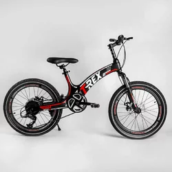 Дитячий спортивний велосипед 20 '' CORSO «T-REX» 41777 (1) магнієва рама, обладнання MicroShift, 7 швидкостей, зібраний на 75% Дитячий спортивний велосипед 20 '' CORSO «T-REX» 41777 (1) магнієва рама, обладнання MicroShift, 7 швидкостей, зібраний на 75%
