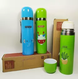 Термос №В01 500мл однот. 5цв Термос №В01 500мл однот. 5цв