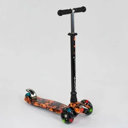 Самокат А 24661 / 779-1310 MAXI ""Best Scooter"" (1) пластмасовий, 4 колеса PU, СВІТЛО, трубка керма алюмінієва, d = 12см, в коробці Самокат А 24661 / 779-1310 MAXI ""Best Scooter"" (1) пластмасовий, 4 колеса PU, СВІТЛО, трубка керма алюмінієва, d = 12см, в коробці