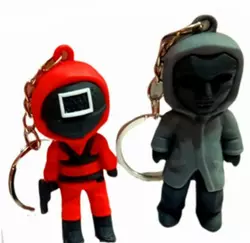 Брелок "Гра В Кальмари" гума 3113-8 Брелок "Гра В Кальмари" гума 3113-8