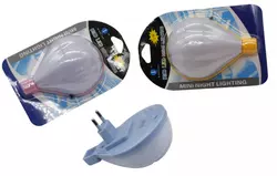 Нічник №QL-310 Повітряна куля пл. LED 1шт на листі 40шт в пач. на розет. 220В (240) Нічник №QL-310 Повітряна куля пл. LED 1шт на листі 40шт в пач. на розет. 220В (240)