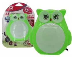 Нічник №Н100-3 пл. Філін 3кол з вкл. (240) Нічник №Н100-3 пл. Філін 3кол з вкл. (240)