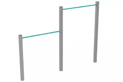 Турник двойной деревянный Kidigo (22074) Турник двойной деревянный Kidigo (22074)