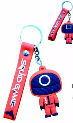 Брелок "Гра В Кальмари" гума 3113-11 Брелок "Гра В Кальмари" гума 3113-11