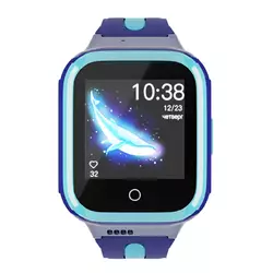 Детские водонепроницаемые GPS часы MYOX MX-70BW (4G) синие с видеозвонком Детские водонепроницаемые GPS часы MYOX MX-70BW (4G) синие с видеозвонком