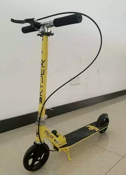 Самокат двоколісний ""Skyper Pegas"" P-04219 (6) колеса PU 145мм, сталева рама, ручне гальмо, в коробці Самокат двоколісний ""Skyper Pegas"" P-04219 (6) колеса PU 145мм, сталева рама, ручне гальмо, в коробці