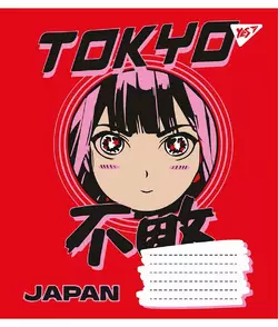 А5/36 кл. YES Anime, зошит для записів А5/36 кл. YES Anime, зошит для записів