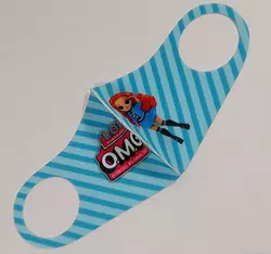 Маска Pitta Print S LOL OMG Отличница Stripes Blue Маска Pitta Print S LOL OMG Отличница Stripes Blue