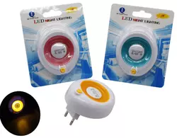 Нічник №QL-522 пл. LED 1шт на листі 40шт в пач. на розет. 220В фіг. Пташине гніздо (240) Нічник №QL-522 пл. LED 1шт на листі 40шт в пач. на розет. 220В фіг. Пташине гніздо (240)