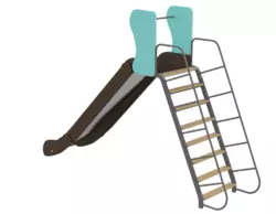 Горка Ласточка, высота 1,2 м  Kidigo (121023) Горка Ласточка, высота 1,2 м  Kidigo (121023)