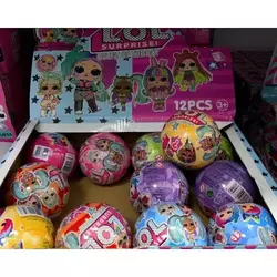 Куля LOL Surprise, 12 шт в коробці, ціна за 1 шт. Куля LOL Surprise, 12 шт в коробці, ціна за 1 шт.