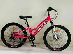 Велосипед Спортивний Corso «OPTIMA» 24"" дюйми TM-24501 (1) рама алюмінієва 11'', обладнання Shimano RevoShift 7 швидкістей, зібран на 75% Велосипед Спортивний Corso «OPTIMA» 24"" дюйми TM-24501 (1) рама алюмінієва 11'', обладнання Shimano RevoShift 7 швидкістей, зібран на 75%