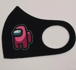 Маска Pitta Print M Among Us Rose Black Маска Pitta Print M Among Us Rose Black