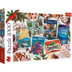 Пазли - (1000 елм.) - "Зимові спогади" / Trefl Пазли - (1000 елм.) - "Зимові спогади" / Trefl