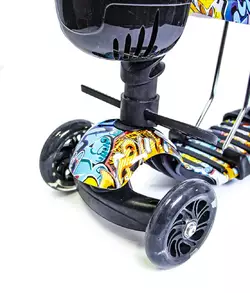 Самокат Scooter Graffiti 5in1 с рисунком Самокат Scooter Graffiti 5in1 с рисунком