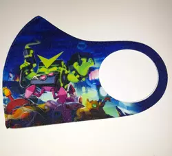 Маска Pitta Print S Brawl Stars Story Вирус 8-бит Маска Pitta Print S Brawl Stars Story Вирус 8-бит