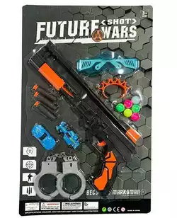 Пістолет 668 H/I/G (120/2) пульки, м’які патрони з присоскою, окуляри, машинки, наручники, на листі, ВИДАЄТЬСЯ МІКС ВИДІВ Пістолет 668 H/I/G (120/2) пульки, м’які патрони з присоскою, окуляри, машинки, наручники, на листі, ВИДАЄТЬСЯ МІКС ВИДІВ