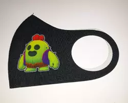 Маска Pitta Print S Brawl Stars Кактус Black Маска Pitta Print S Brawl Stars Кактус Black