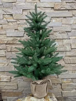 210N/90/G Ялинка Classic лита 90см в мішковині зелена (нова) 210N/90/G Ялинка Classic лита 90см в мішковині зелена (нова)