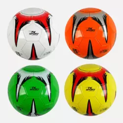 М`яч футбольний C 60504 (100) "TK Sport" 4 кольори, розмір №5, матеріал PVC, 280 грамів, гумовий балон, ВИДАЄТЬСЯ ТІЛЬКИ МІКС ВИДІВ М`яч футбольний C 60504 (100) "TK Sport" 4 кольори, розмір №5, матеріал PVC, 280 грамів, гумовий балон, ВИДАЄТЬСЯ ТІЛЬКИ МІКС ВИДІВ