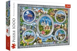 Пазли - (1000 елм.) - "Замки світу" / Trefl Пазли - (1000 елм.) - "Замки світу" / Trefl