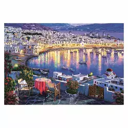 Пазли - (1500 елм.) - "Міконос на заході" / Trefl Пазли - (1500 елм.) - "Міконос на заході" / Trefl