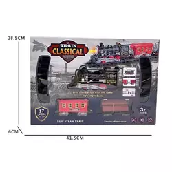 Залізниця Y 0309-1 (48/2) звук, світло, на батарейках, в коробці Залізниця Y 0309-1 (48/2) звук, світло, на батарейках, в коробці