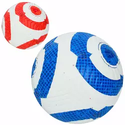 М'яч футбольний MS 3678 розмір 5, ПУ, 400-420г., ламінований, 3 кольори, кул.