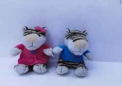 Іграшка м'яка "Тигр" 16cm * 15cm * 12cm Іграшка м'яка "Тигр" 16cm * 15cm * 12cm