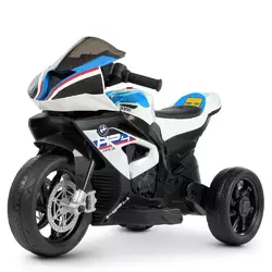 Мотоцикл JT5008L-1 2 мотори 25W, 1 акум.12V4,5AH, шкіра, білий. Мотоцикл JT5008L-1 2 мотори 25W, 1 акум.12V4,5AH, шкіра, білий.