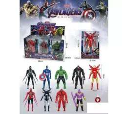 Набір героїв 98611 (20/2) світло, ЦІНА ЗА 12 ШТУК В БЛОЦІ Набір героїв 98611 (20/2) світло, ЦІНА ЗА 12 ШТУК В БЛОЦІ