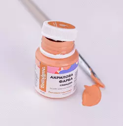 Акрилова фарба глянцева Пастельно-коричнева 20мл Акрилова фарба глянцева Пастельно-коричнева 20мл