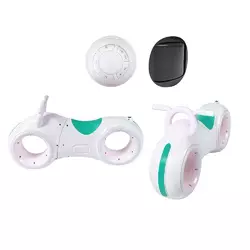 Біговел GS-0020 White/Green Bluetooth LED-подсветка кор./1/ Біговел GS-0020 White/Green Bluetooth LED-подсветка кор./1/