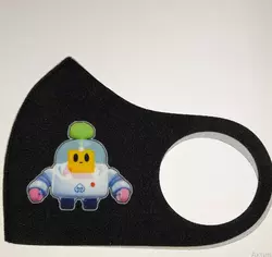 Маска Pitta Print S Brawl Stars Спраут Black Маска Pitta Print S Brawl Stars Спраут Black