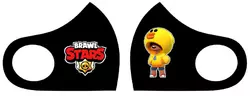 Маска Pitta Print M Brawl Stars Леон Утка Black Маска Pitta Print M Brawl Stars Леон Утка Black