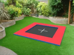 Грунтовой Батут KIDIGO 2,4х2,4 Грунтовой Батут KIDIGO 2,4х2,4