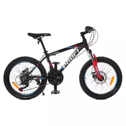 Велосипед 20 д. G20OPTIMAL A20.3 (1шт)алюм.рама12,5",SHIMANO 21SP,алюм.DB,FW TZ500,чорний Велосипед 20 д. G20OPTIMAL A20.3 (1шт)алюм.рама12,5",SHIMANO 21SP,алюм.DB,FW TZ500,чорний
